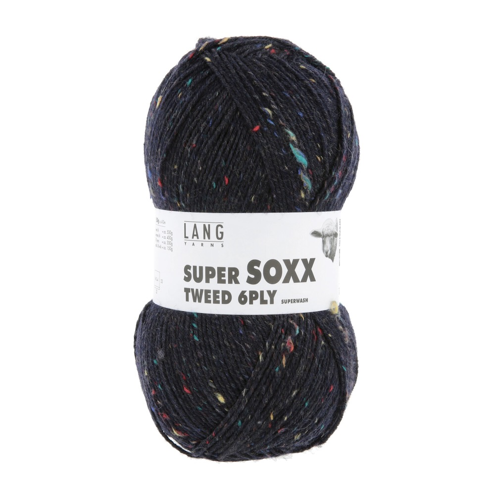 Lang Yarns Super SOXX Tweed 6 ply