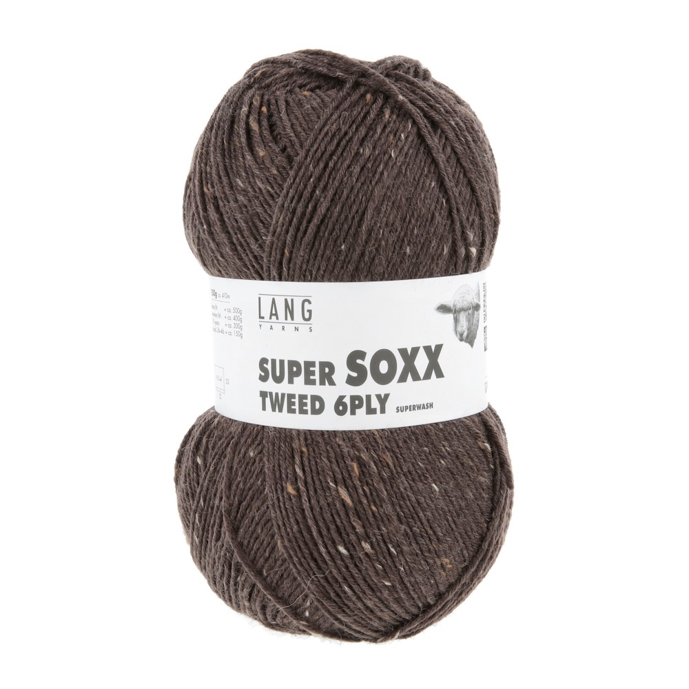 Lang Yarns Super SOXX Tweed 6 ply