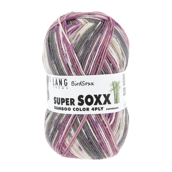Lang Yarns Super SOXX Bamboo Color 4 ply