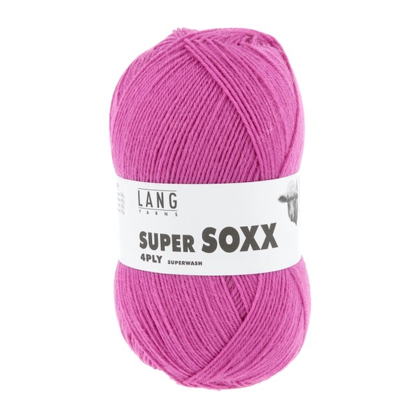Lang Yarns Super SOXX 4 ply - uni