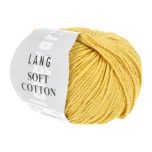 Lang Yarns Soft Cotton (50) Geel bij de Breiboerderij