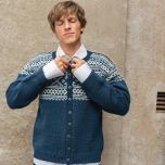 Breipakket SETESDAL Cardigan Man Sandnes Garn - met patroon (EN)