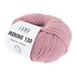 Lang Yarns Merino 120 (219) Oud Roze bij de Breiboerderij