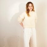 Breipakket SPENCER SWEATER  - Ballerina Edition - Sandnes Garn  - met patroon EN bij de Breiboerderij                            
