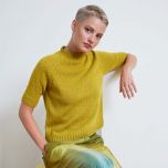 Breipakket SWEATER met Kabels  - Lang Yarns  -  Suri Alpaca met patroon (NL) twv €6,- bij de Breiboerderij                            