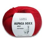 Lang Yarns Alpaca Soxx (60) Rood 