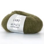 Lang Yarns Alpaca Superlight (98) Olijf bij de Breiboerderij