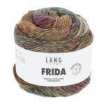 Lang Yarns Frida (04) Oranje / Petrol bij de Breiboerderij