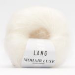 Lang Yarns Mohair Luxe (01) Wit bij de Breiboerderij