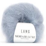 Lang Yarns Mohair Luxe (133) Grijsblauw bij de Breiboerderij