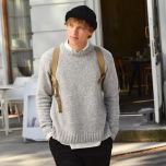 Breipakket BRENDAN Sweater - Man - TWEED - Sandnes Garn  - met patroon EN bij de Breiboerderij                            