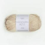 Sandnes Garn Mandarin Petit (3011) Amandel Wit bij de Breiboerderij