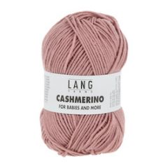 Lang Yarns Cashmerino (119) Oud Roze bij de Breiboerderij                            