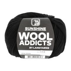 Wooladdicts Sunshine (04) Zwart bij de Breiboerderij!