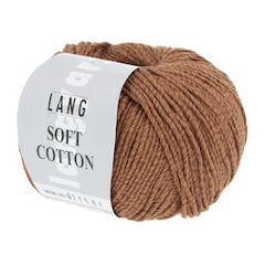 Lang Yarns Soft Cotton (15) Hazelnoot bij de Breiboerderij