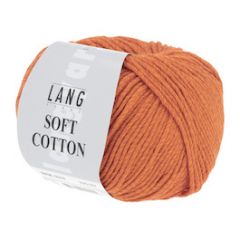 Lang Yarns Soft Cotton (59) Oranje bij de Breiboerderij