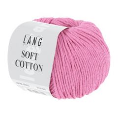 Lang Yarns Soft Cotton (65) Pink bij de Breiboerderij!