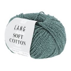 Lang Yarns Soft Cotton (74) Petrol bij de Breiboerderij