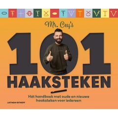 Mr. Cey's 101 haaksteken - handboek met oude en nieuwe haaksteken bij de Breiboerderij                            