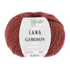 Lang Yarns Gordon (62) Donkerrood bij de Breiboerderij