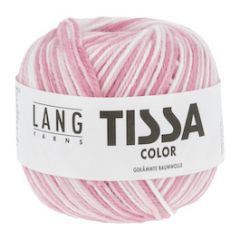 Lang Yarns Tissa Color (354) Turkoois Violet bij de Breiboerderij