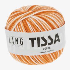 Lang Yarns Tissa Color (359) Oranje bij de Breiboerderij