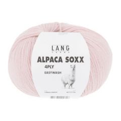 Lang Yarns Alpaca Soxx (09) Licht Roze bij de Breiboerderij