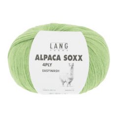 Lang Yarns Alpaca Soxx (16) Groen bij de Breiboerderij
