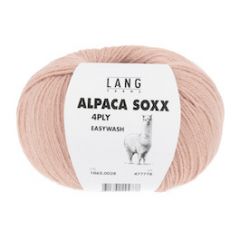 Lang Yarns Alpaca Soxx (28) Zalm Roze bij de Breiboerderij
