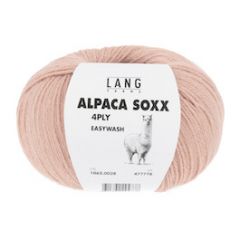 Lang Yarns Alpaca Soxx (28) Zalm Roze  bij de Breiboerderij