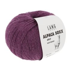 Lang Yarns Alpaca Soxx 4 ply (46) Paars
