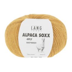 Lang Yarns Alpaca Soxx (50) Oker  bij de Breiboerderij