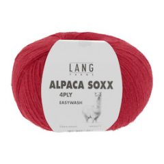 Lang Yarns Alpaca Soxx (60) Rood                             