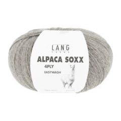 Lang Yarns Alpaca Soxx (96) Beige gemeleerd bij de Breiboerderij