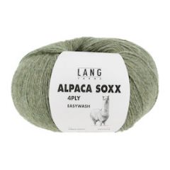Lang Yarns Alpaca Soxx (97) Olijf  bij de Breiboerderij
