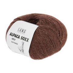 Lang Yarns Alpaca Soxx 4 ply (29) Koraal Gemeleerd bij de Breiboerderij