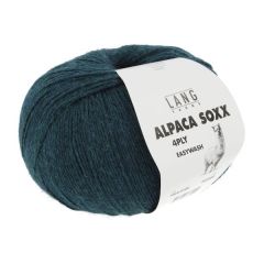 Lang Yarns Alpaca Soxx 4 ply (188) petrol