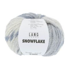 Lang Yarns Snowflake (06) Blauw bij de Breiboerderij