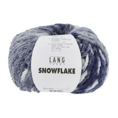 Lang Yarns Snowflake (25) Marine bij de Breiboerderij