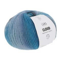 Lang Yarns Cloud (11) Blauw bij de Breiboerderij