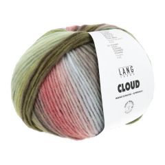 Lang Yarns Cloud (20) Blauw / Groen / Oranje                            