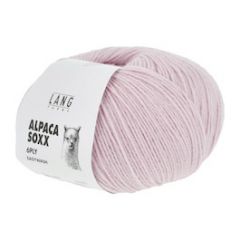 Lang Yarns Alpaca Soxx 6 ply Easywash (09) Roze bij de Breiboerderij