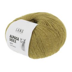 Lang Yarns Alpaca Soxx 6 ply Easywash (13) Donkergeel Gemêleerd bij de Breiboerderij                                      
                            
                            