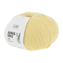 Lang Yarns Alpaca Soxx 6 ply Easywash (03) Lichtgrijs gemeleerd 