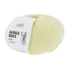 Lang Yarns Alpaca Soxx 6 ply Easywash (16) Licht Geel/Groen  bij de Breiboerderij