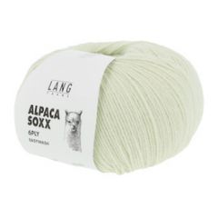 Lang Yarns Alpaca Soxx 6 ply Easywash (92) Licht Salie  bij de Breiboerderij