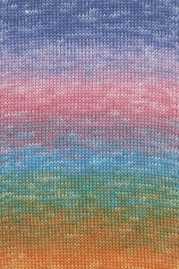 Lang Yarns Quattro Dégradé (15 Donker Pastel bij de Breiboerderij                            