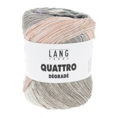 Lang Yarns Quattro Dégradé (16) Blauw / Roze bij de Breiboerderij                            