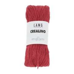 Lang Yarns Crealino (60) Rood bij de Breiboerderij                            