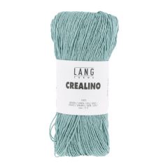 Lang Yarns Crealino (125) Blauw gemeleerd bij de Breiboerderij                            